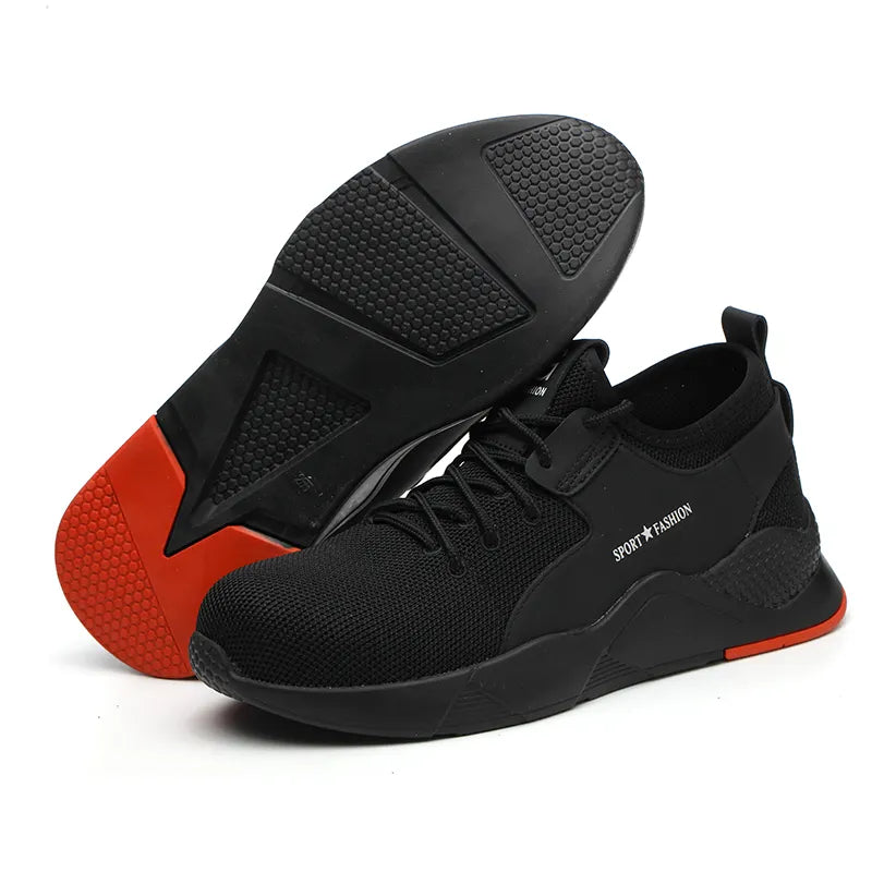 Dressworks Industrial Light Weight, Steel Cap Shoes, Breathable, Anti Puncture Sole, Steel Cap work boots 2