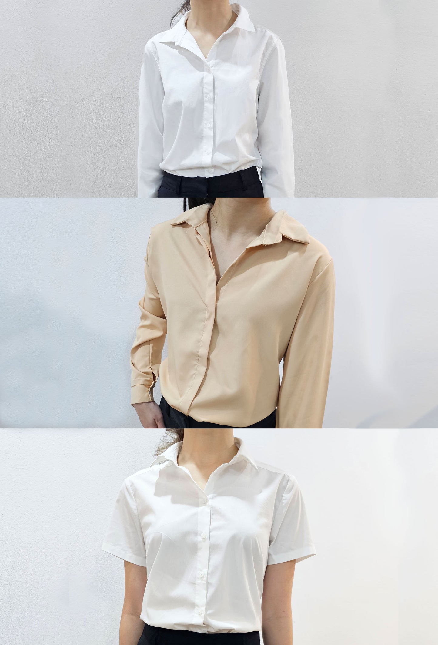 Dressworks Ladies corporate shirts 3 pack